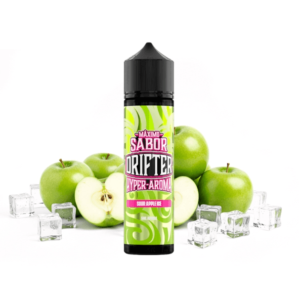 Drifter Hyper Sour Apple Ice NicSalt 20mg 60ml Prefilled E liquid