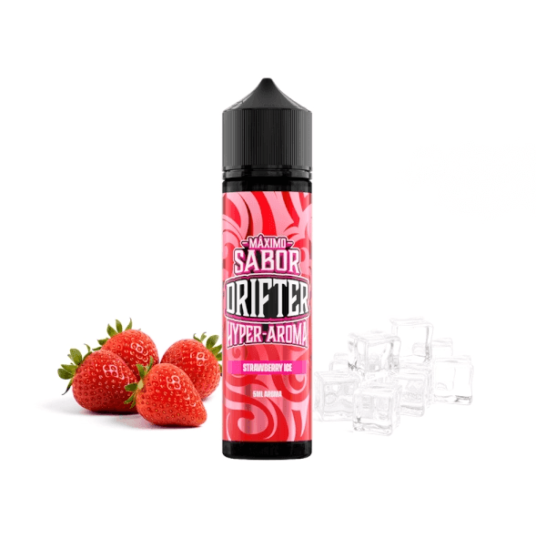 Drifter Hyper Strawberry Ice NicSalt 20mg 60ml Prefilled E liquid