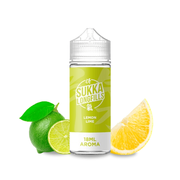 Sukka Lemon Lime 3mg 120ml 60/40 Prefilled Nicotine E-liquid