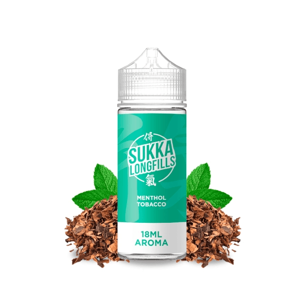 Sukka Tobacco Menthol 3mg 120ml 60/40 Prefilled Nicotine E-liquid