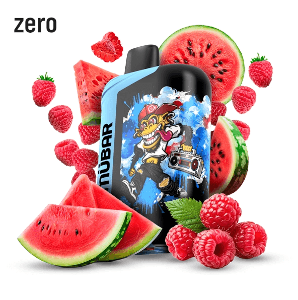 Mubar 50000puffs ZERO Nicotine Raspberry Watermelon Disposable Vape