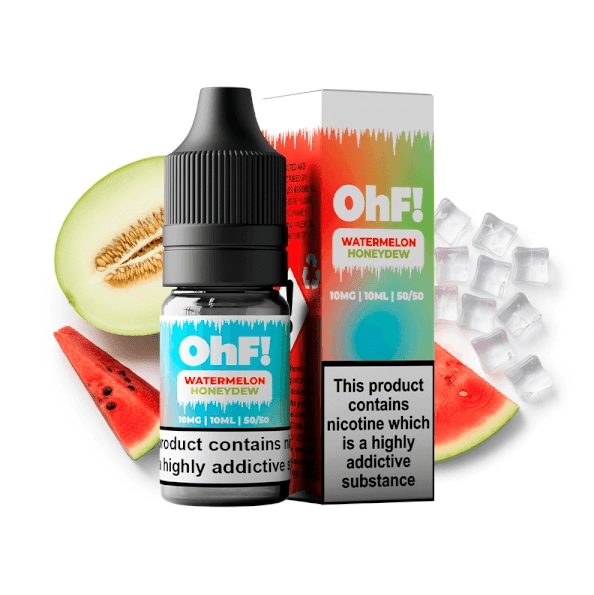 OhF! Nic Salts 10mg 10ml Watermelon Honeydew Ice E liquid