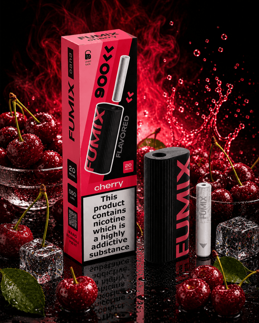 FUMIX NANO Cherry 20mg 900puffs Disposable Vape