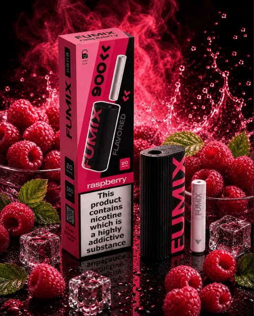 FUMIX NANO Raspberry 20mg 900puffs Disposable Vape