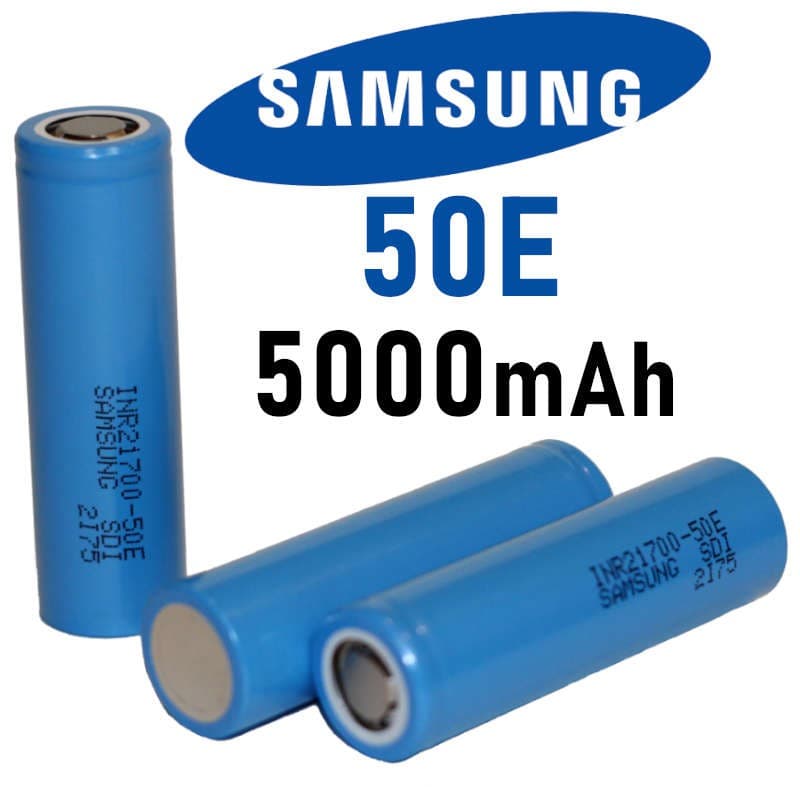 Samsung Battery 50E 21700 5000mAh battery for e-cigarettes