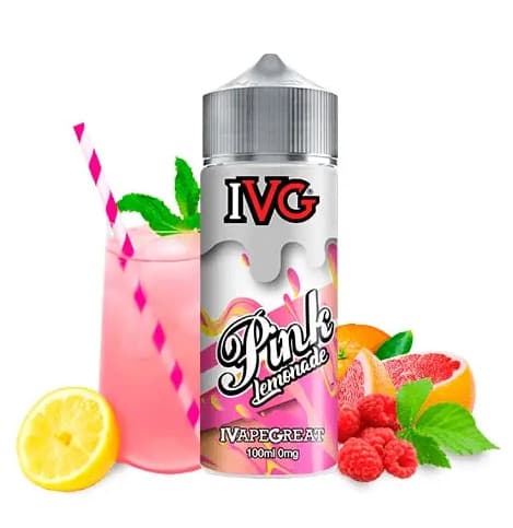 IVG Pink Lemonade 100ml E Liquid