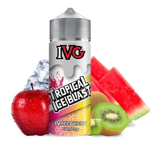 IVG Tropical Ice Blast 100ml E Liquid